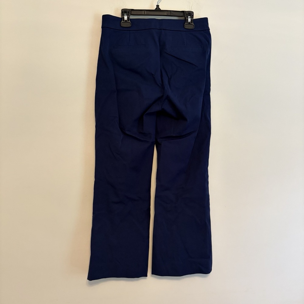 J Crew Navy Blue Kelsey Flare Pant Sz 2 Career Office Workwear‎ Work Preppy